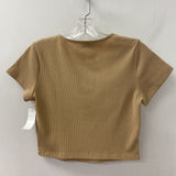 PRINCESS POLLY WOMEN'S T-SHIRT tan 8