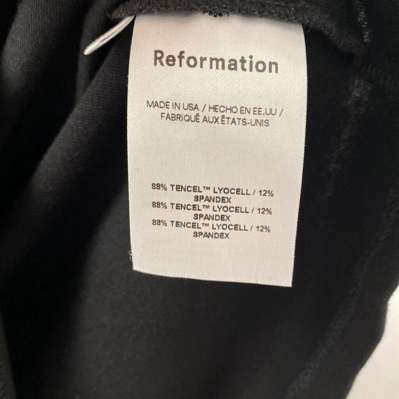 REFORMATION WOMEN'S TOP black M