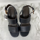 VINCE WOMEN'S SANDALS black brown 8