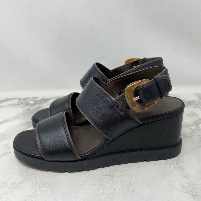 VINCE WOMEN'S SANDALS black brown 8