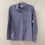 BIRDS OF PARADIS WOMEN'S BLOUSE/SHIRT blue white mix S