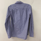 BIRDS OF PARADIS WOMEN'S BLOUSE/SHIRT blue white mix S