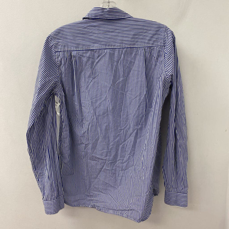 BIRDS OF PARADIS WOMEN'S BLOUSE/SHIRT blue white mix S