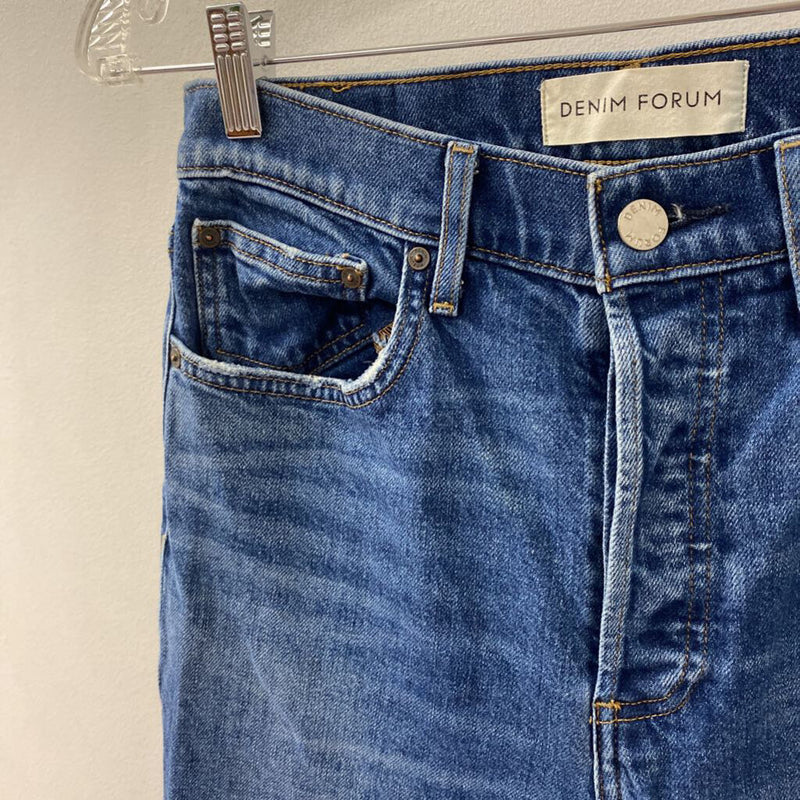Denim Forum WOMEN'S JEANS blue S/28