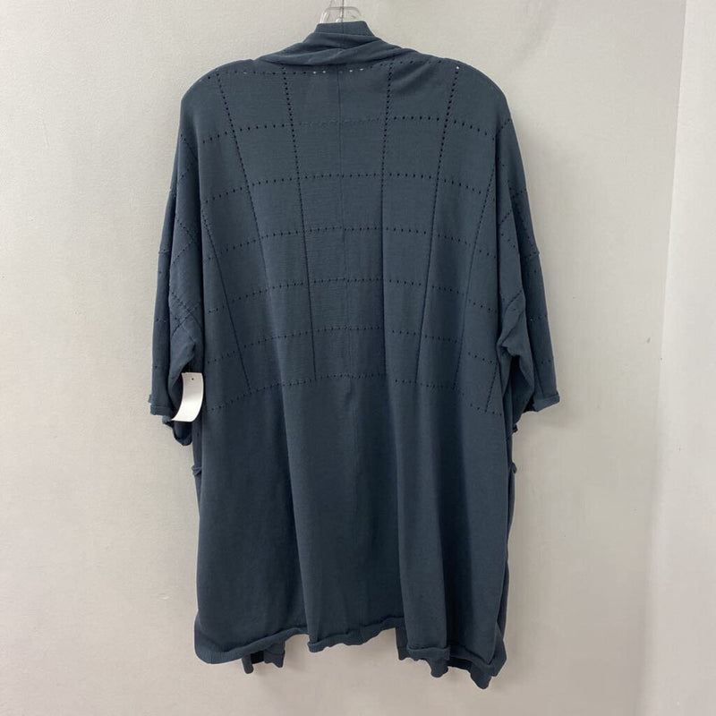 WYNNE LAYERS WOMEN'S CARDIGAN steel blue M