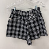 WOMEN'S SHORTS black white mix XS