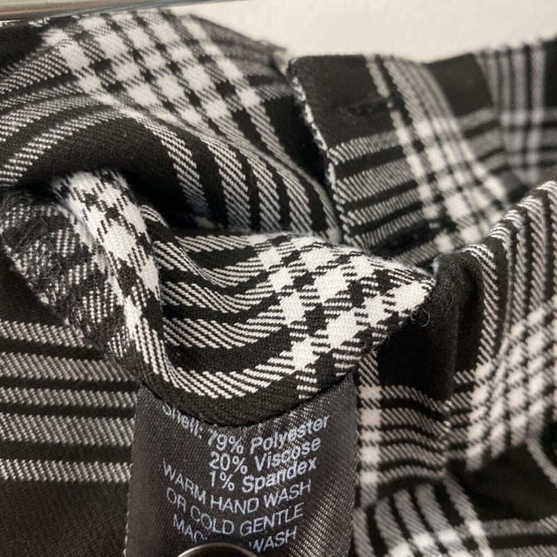 WOMEN'S SHORTS black white mix XS