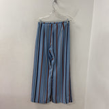 SUNCOO paris WOMEN'S PANTS blue brown white navy 3/m