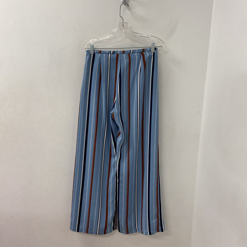 SUNCOO paris WOMEN'S PANTS blue brown white navy 3/m