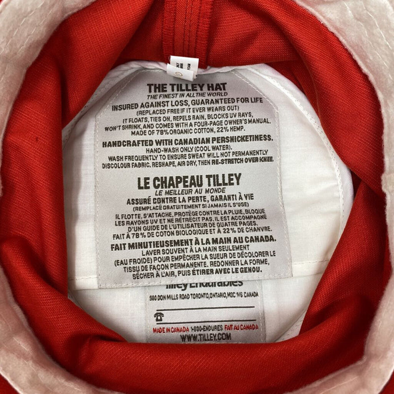 TILLEY endurables WOMEN'S HAT red L