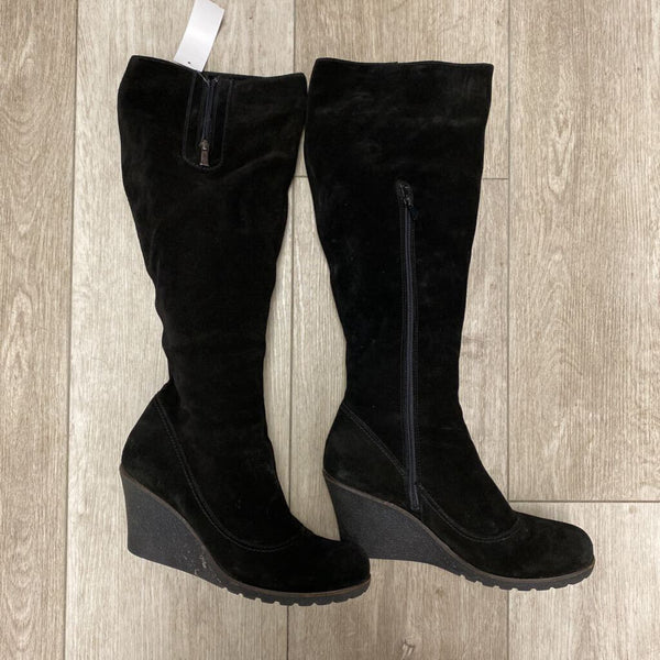 LA CANADIENNE WOMEN'S BOOTS black 10