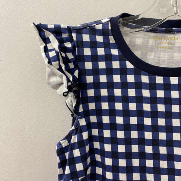 KATE SPADE WOMEN'S TOP navy white M