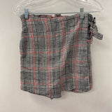 MANGO/MNG WOMEN'S SKIRT grey red mix XS
