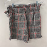 MANGO/MNG WOMEN'S SKIRT grey red mix XS
