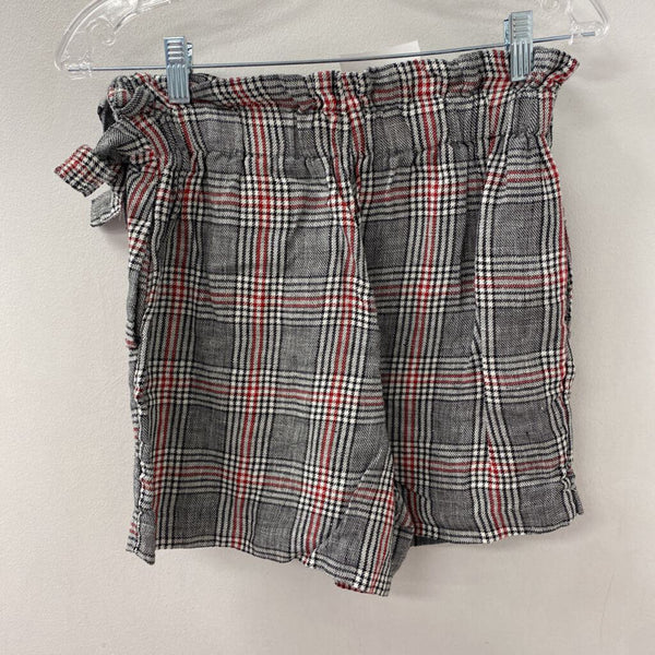 MANGO/MNG WOMEN'S SKIRT grey red mix XS