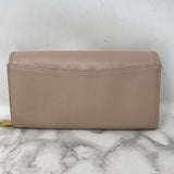 TORY BURCH WOMEN'S WALLET/WRISTLET blush-taupe gold