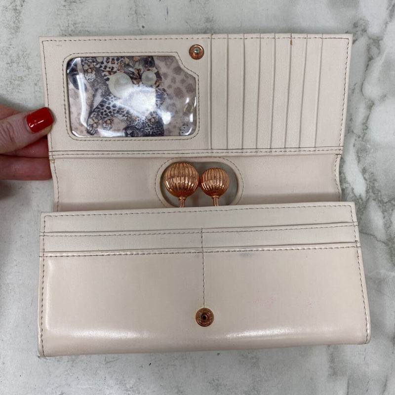 TED BAKER WOMEN'S WALLET/WRISTLET cream blush green