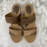BOC WOMEN'S SANDALS brown beige 9