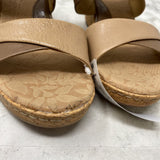 BOC WOMEN'S SANDALS brown beige 9