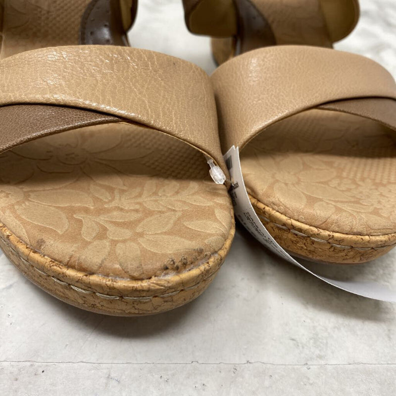 BOC WOMEN'S SANDALS brown beige 9