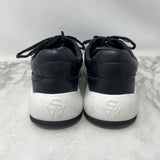 STUART WEITZMAN WOMEN'S SNEAKERS black white 12