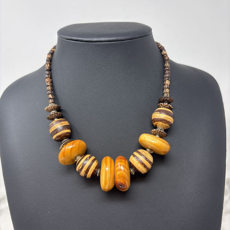 WOMEN'S NECKLACE brown