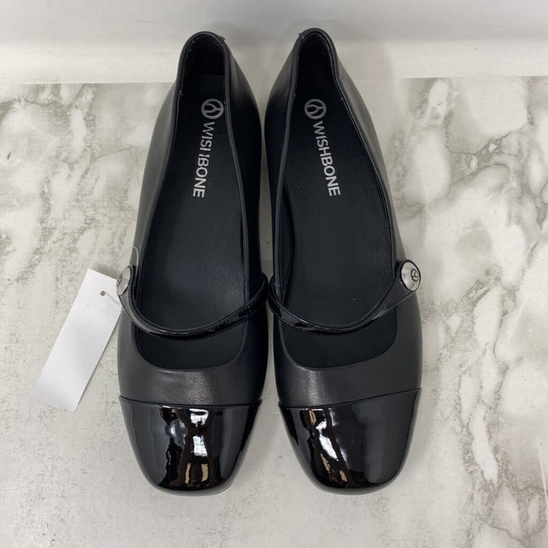 WISHBONE WOMEN'S FLATS black 9