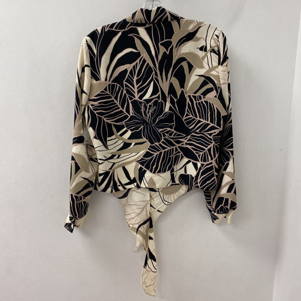 JOSEPH RIBKOFF WOMEN'S BLOUSE/SHIRT black white pink 8