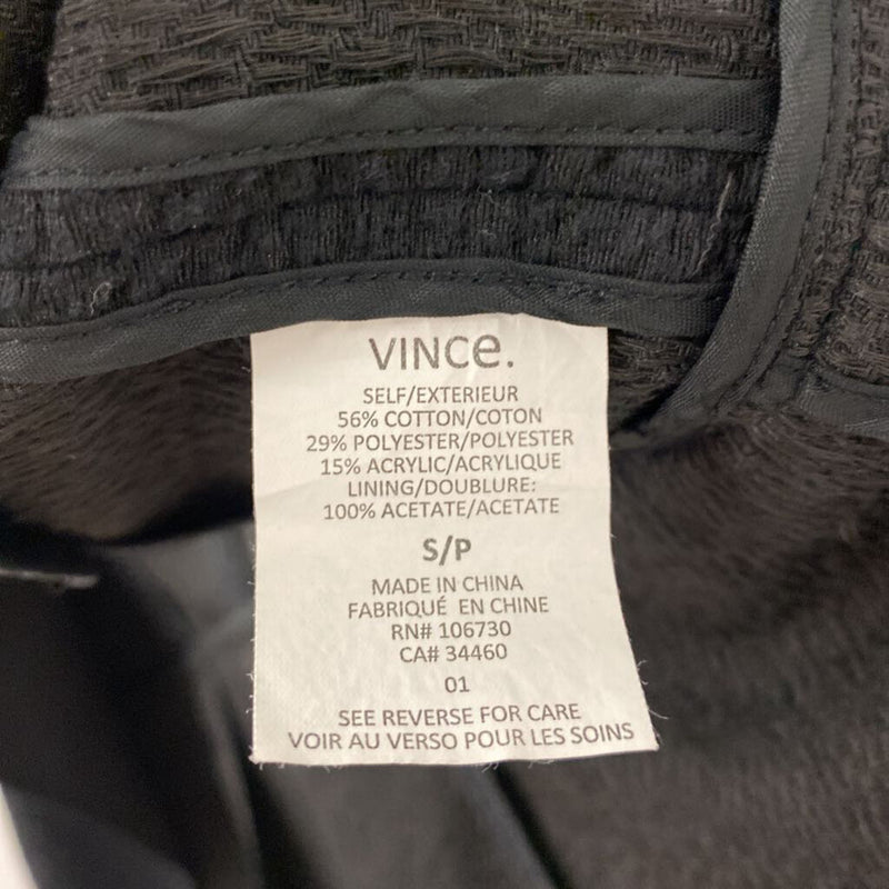 VINCE WOMEN'S BLAZER/JACKET black S