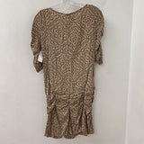 HALE BOB WOMEN'S DRESS light brown black mix M