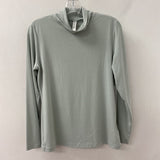ATHLETA WOMEN'S TOP pale grey blue M