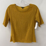 RW&CO WOMEN'S T-SHIRT mustard yellow S