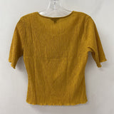 RW&CO WOMEN'S T-SHIRT mustard yellow S