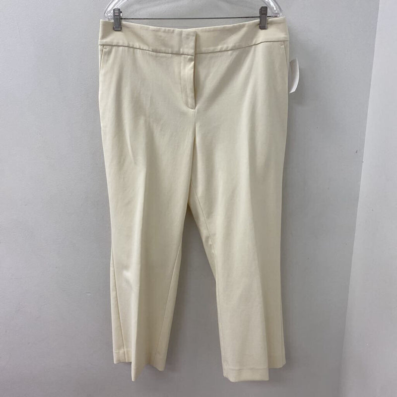 TALBOTS WOMEN'S PANTS cream 16