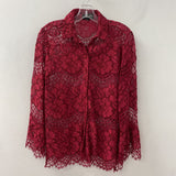 VALERIE KHALFON WOMEN'S BLOUSE/SHIRT burgundy M/38