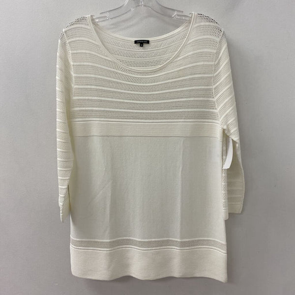WOMEN'S SWEATER white L/42