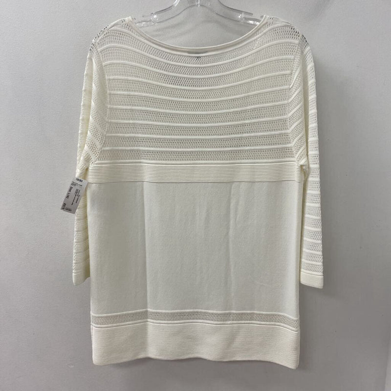 WOMEN'S SWEATER white L/42