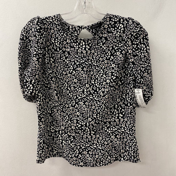 DYNAMITE WOMEN'S BLOUSE/SHIRT black white brown mix S