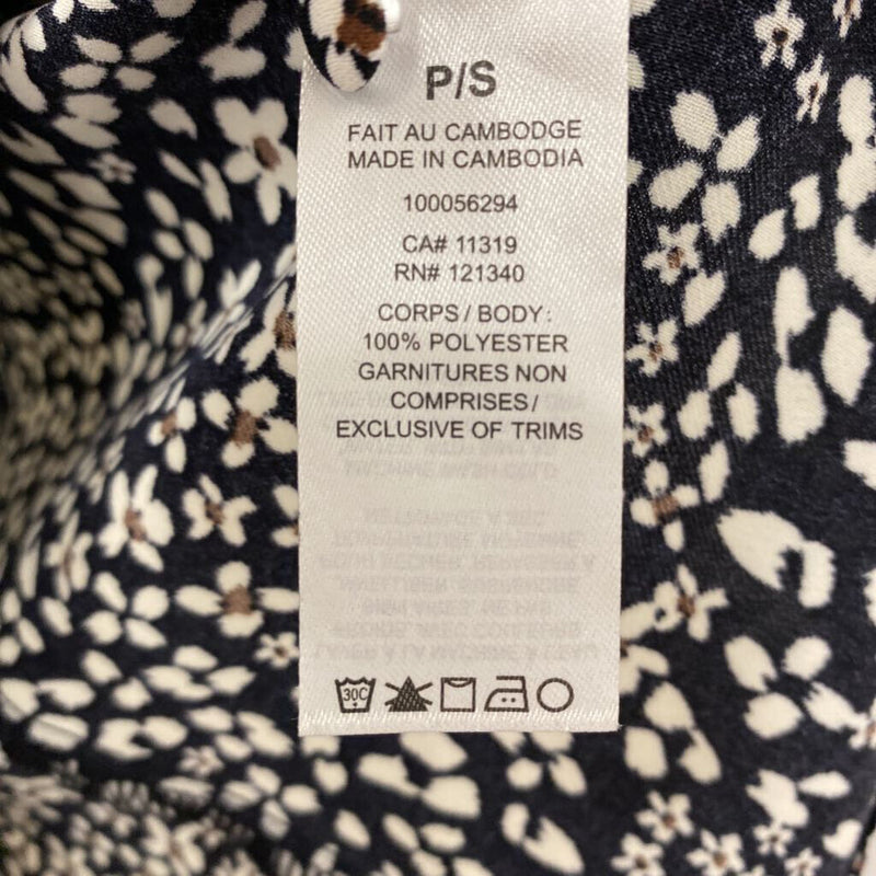 DYNAMITE WOMEN'S BLOUSE/SHIRT black white brown mix S