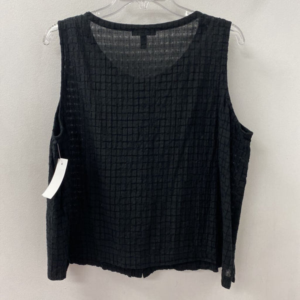 EILEEN FISHER WOMEN'S TOP black L
