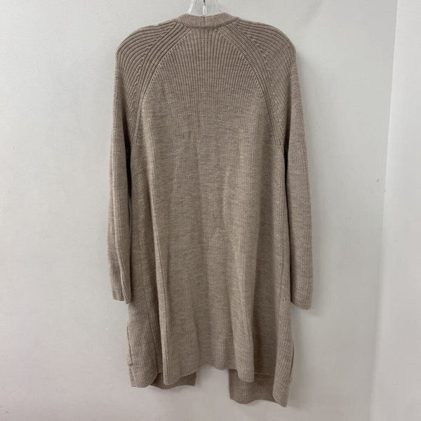 EILEEN FISHER WOMEN'S CARDIGAN light taupe L