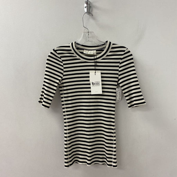 INWEAR WOMEN'S TOP black white XS