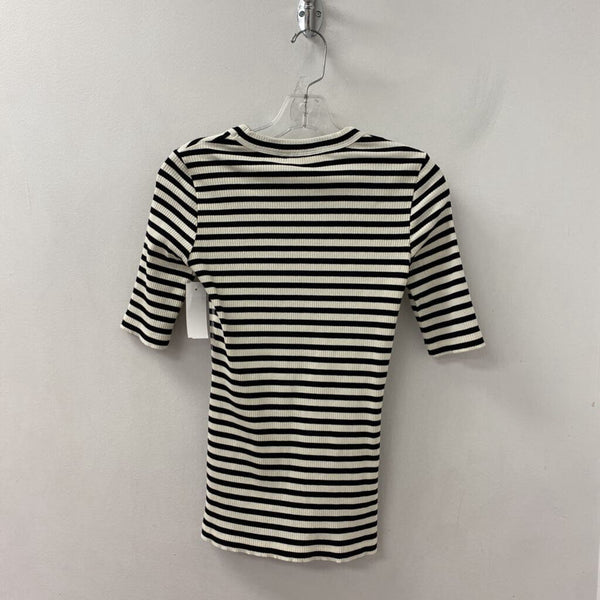 INWEAR WOMEN'S TOP black white XS