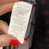 MICHAEL/Michael Kors WOMEN'S DRESS black red pattern XL