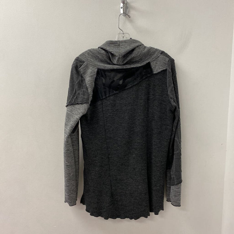 le blanc mouton WOMEN'S TOP grey blackwhite mix L