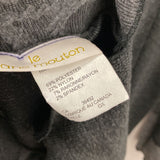 le blanc mouton WOMEN'S TOP grey blackwhite mix L