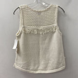 ANTHROPOLOGIE WOMEN'S SWEATER white M