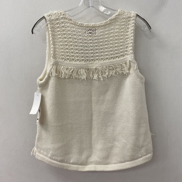 ANTHROPOLOGIE WOMEN'S SWEATER white M