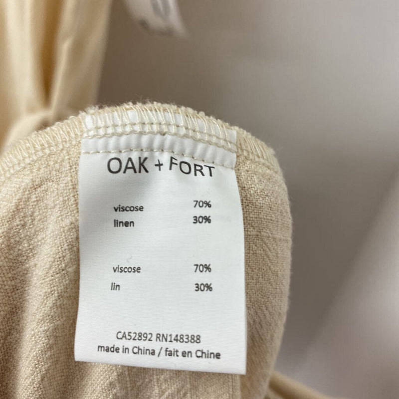 OAK + FORT WOMEN'S DRESS oatmeal S