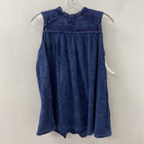 ERI + ALI WOMEN'S BLOUSE/SHIRT blue S